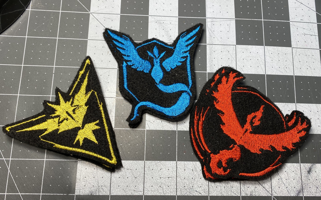 Pokemon Embroidered Patches 